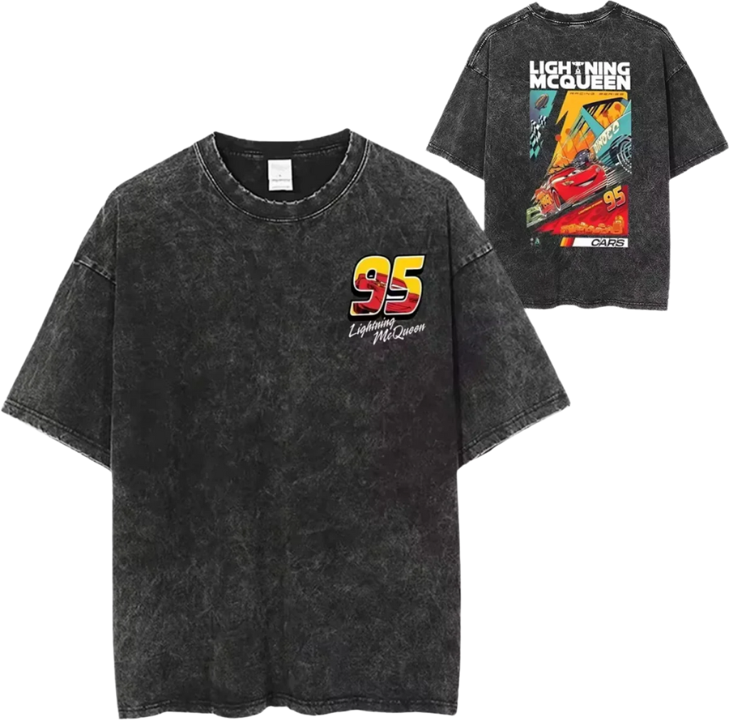 Washed McQueen Graphic Tee