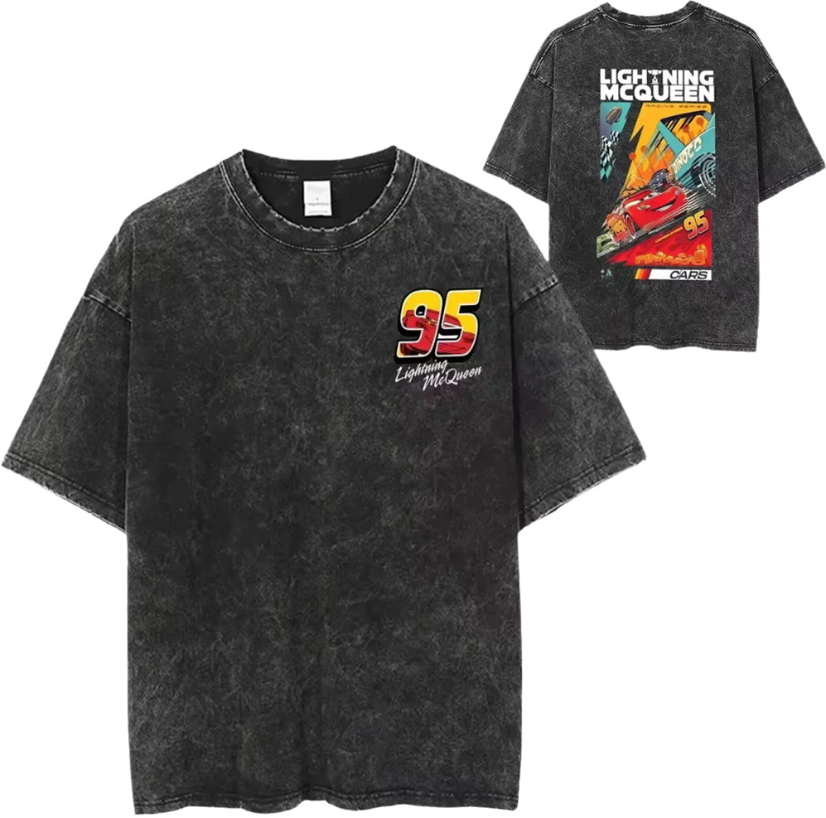 Washed McQueen Graphic Tee