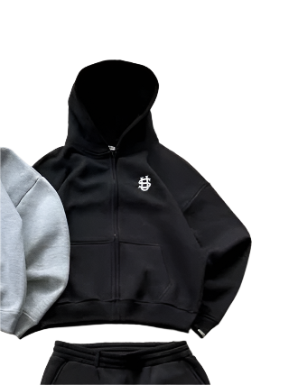 Retro Letter Zipper Jacket