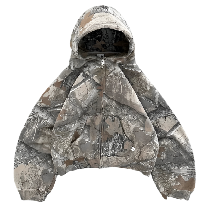 Camouflaged Hoodie and Jacket