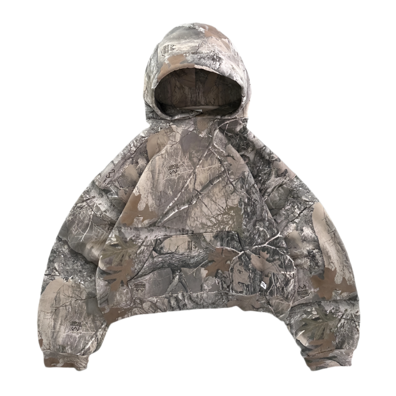 Camouflaged Hoodie and Jacket